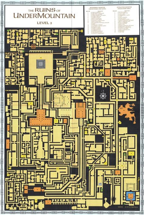 dnd undermountain map.